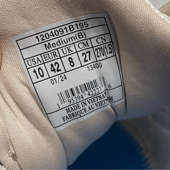 BROOKS Glycerin GTS 21 Running Shoes Coconut Aqua Autumn Sunset Size 10 Medium - Picture 5 of 14